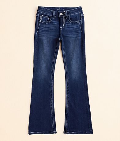 Miss Me Girls - Mid-Rise Boot Stretch Jean front view