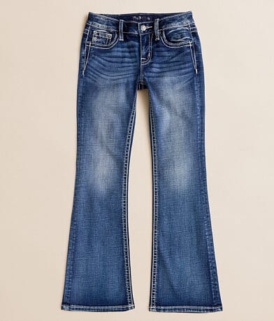 Miss Me Girls - Mid Rise Boot Stretch Jean front view