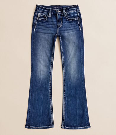 Miss Me Girls - Mid-Rise Boot Stretch Jean front view