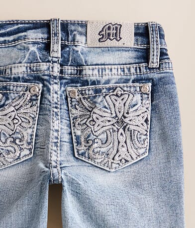 Girls - Mid-Rise Boot Stretch Jean thumbnail 3