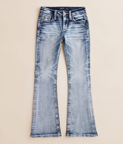 Miss Me Girls - Mid-Rise Boot Stretch Jean front view