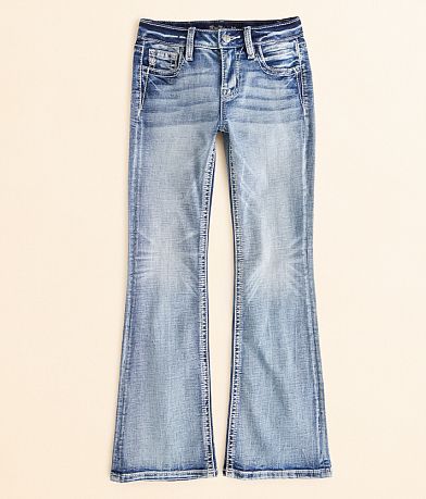 Miss Me Girls - Mid-Rise Boot Stretch Jean front view
