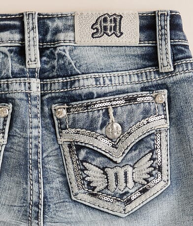 Girls - Mid-Rise Boot Stretch Jean thumbnail 3