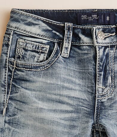 Girls - Mid-Rise Boot Stretch Jean thumbnail 4