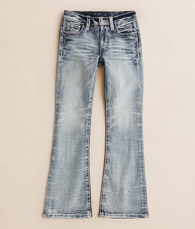 Miss Me Girls - Mid-Rise Boot Stretch Jean front view