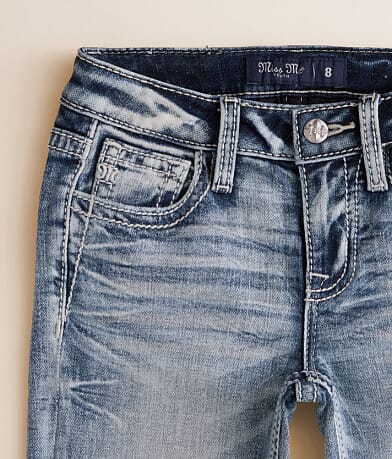 Girls - Mid-Rise Boot Stretch Jean thumbnail 4