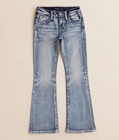 Miss Me Girls - Mid-Rise Boot Stretch Jean front view