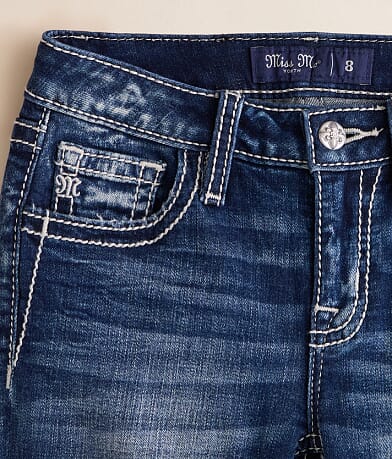 Girls - Mid-Rise Boot Stretch Jean thumbnail 4