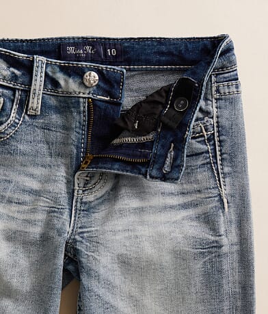 Girls - Mid-Rise Wide Leg Stretch Jean thumbnail 4