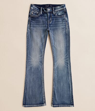 Miss Me Girls - Mid-Rise Boot Stretch Jean front view