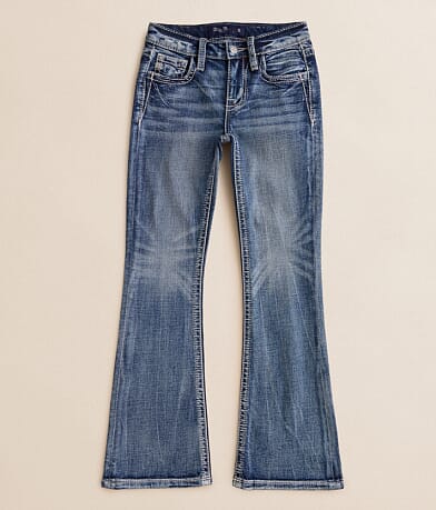 Miss Me Girls - Mid-Rise Boot Stretch Jean front view
