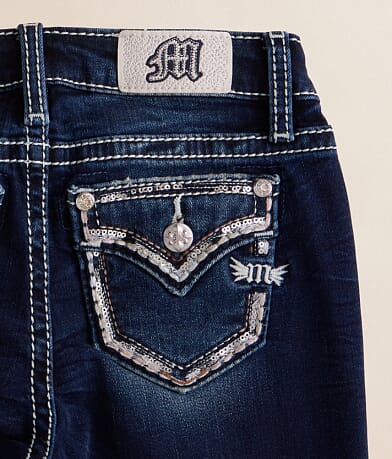 Girls - Mid-Rise Trouser Stretch Jean thumbnail 3