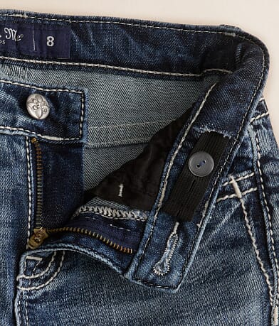 Girls - Mid-Rise Flare Stretch Jean thumbnail 6