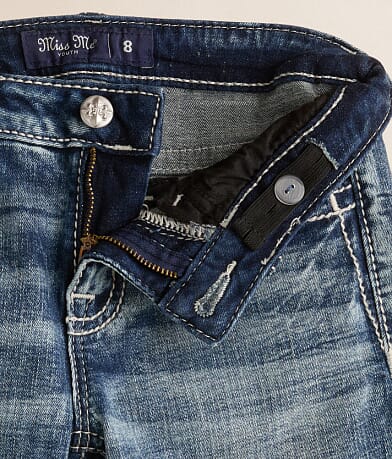 Girls - Mid-Rise Flare Stretch Jean thumbnail 6