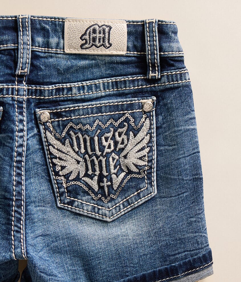 Girls - Mid-Rise Stretch Cuffed Short