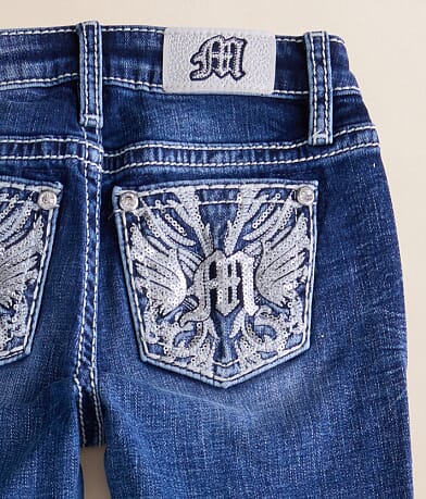 Girls - Mid-Rise Boot Stretch Jean thumbnail 3
