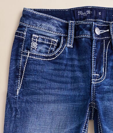 Girls - Mid-Rise Boot Stretch Jean thumbnail 4