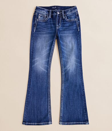 Girls - Mid-Rise Boot Stretch Jean