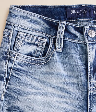 Girls - Mid-Rise Flare Stretch Jean thumbnail 4