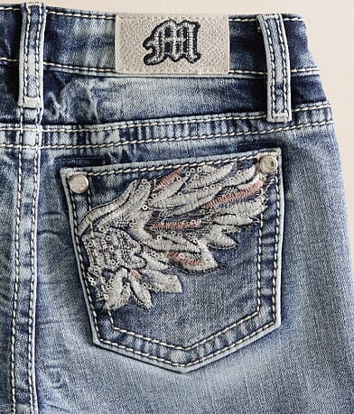 Girls - Mid-Rise Boot Stretch Jean thumbnail 3