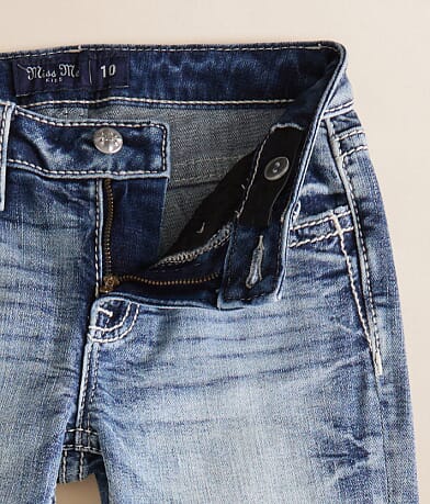 Girls - Mid-Rise Boot Stretch Jean thumbnail 6