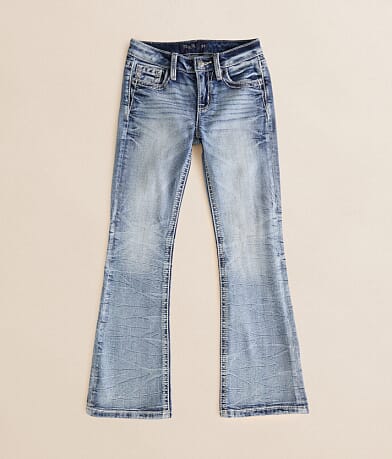 Girls - Mid-Rise Boot Stretch Jean