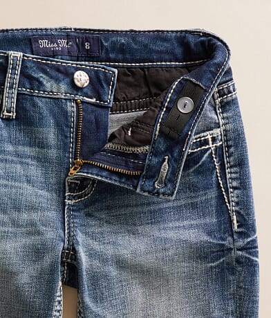 Girls - Mid-Rise Boot Stretch Jean thumbnail 4