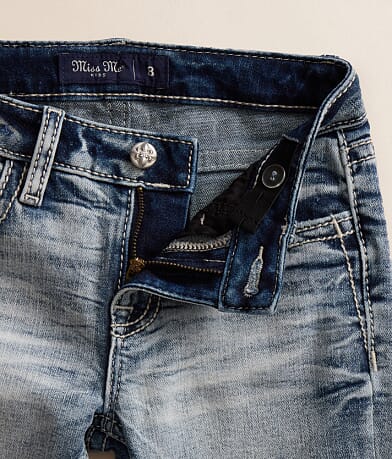 Girls - Mid-Rise Boot Stretch Jean thumbnail 4