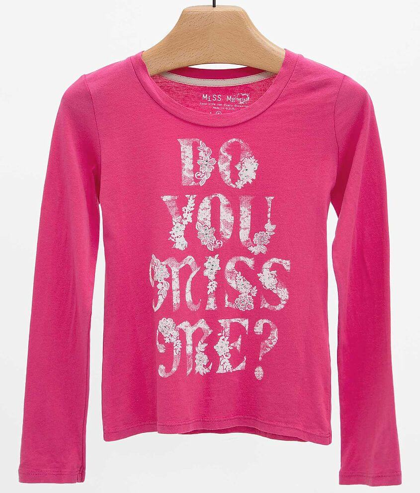 Girls - Miss Me Do You T-Shirt front view