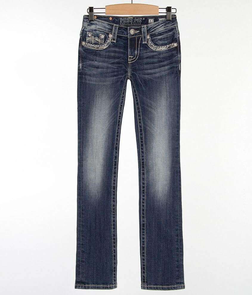 Girls - Miss Me Glitz Skinny Jean front view