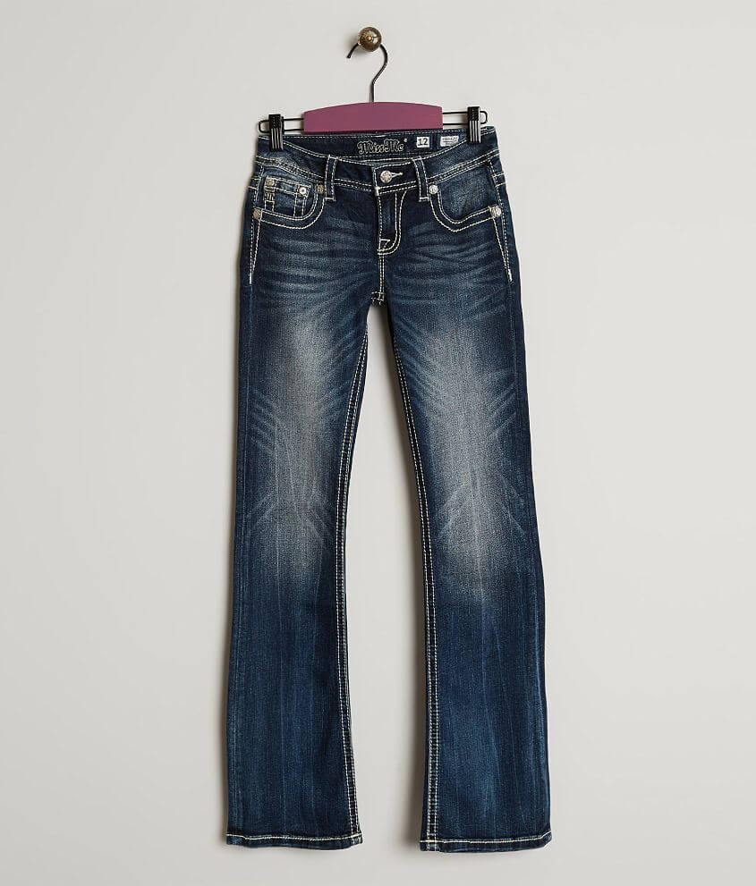 Girls - Miss Me Boot Stretch Jean front view