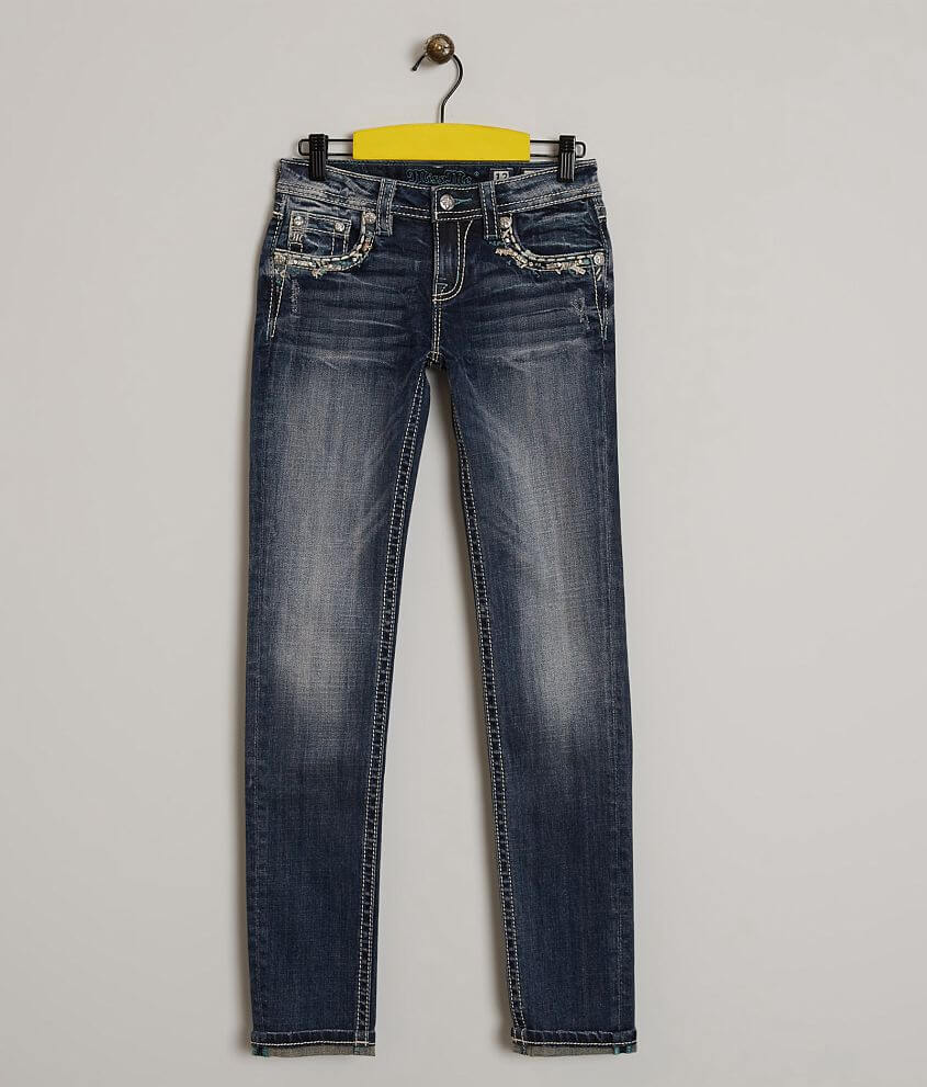 Girls - Miss Me Skinny Stretch Cuffed Jean front view