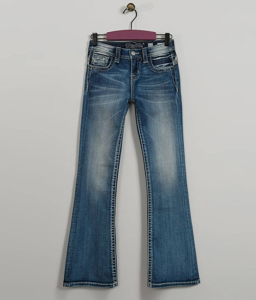 Girls - Miss Me Boot Stretch Jean front view