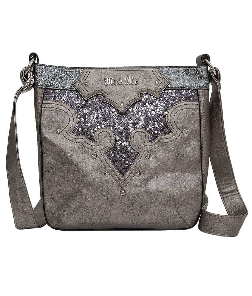 Miss Me Western Glam Crossbody Purse front view