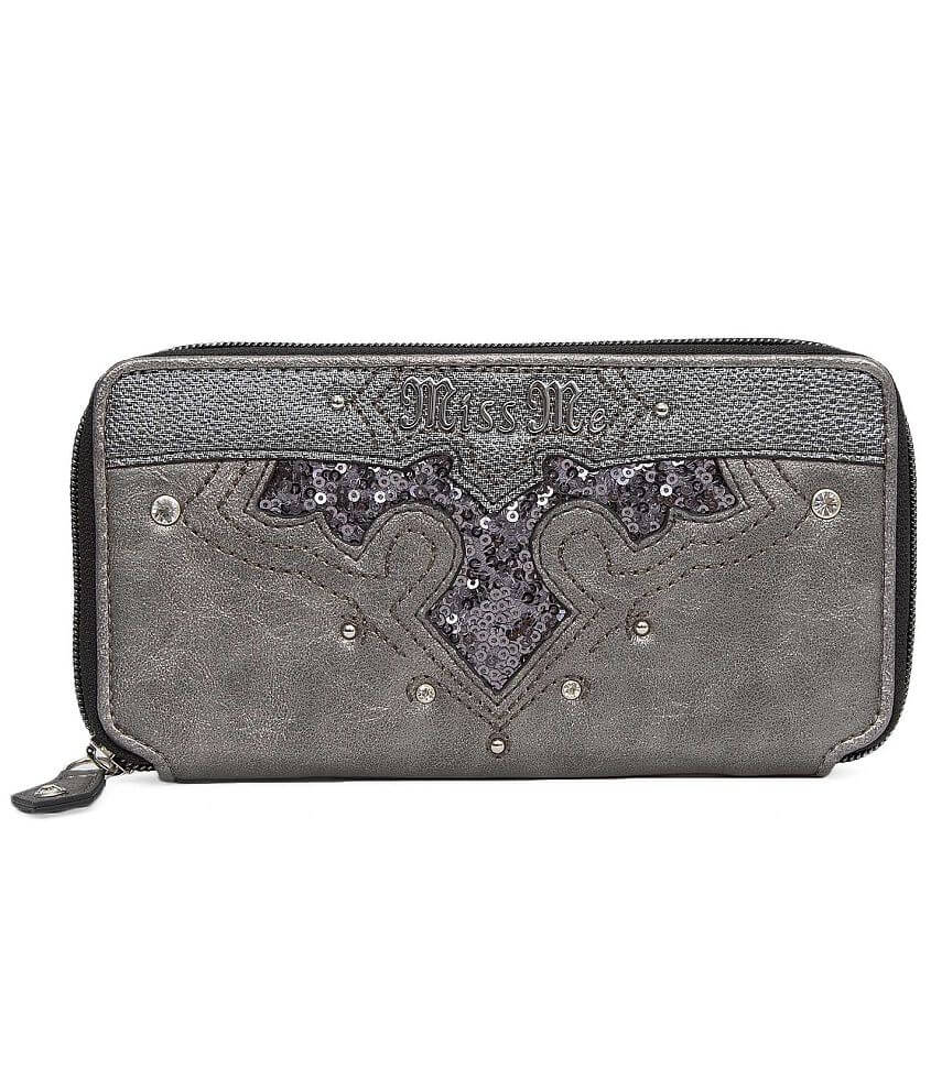 Miss Me Western Glam Wallet front view