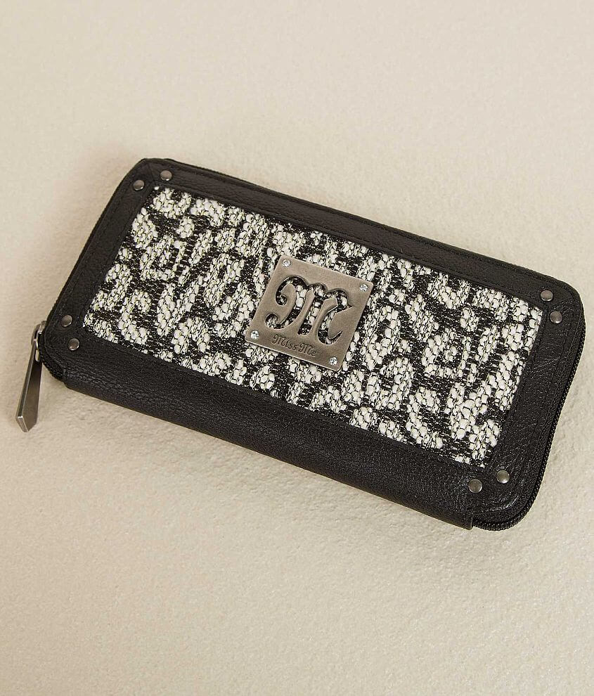 Miss Me Metallic Wallet front view