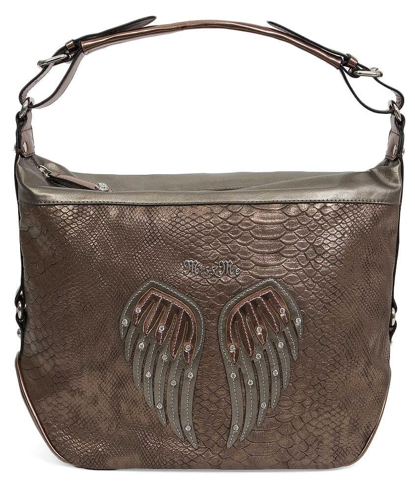 Miss Me Angel Wings Purse front view