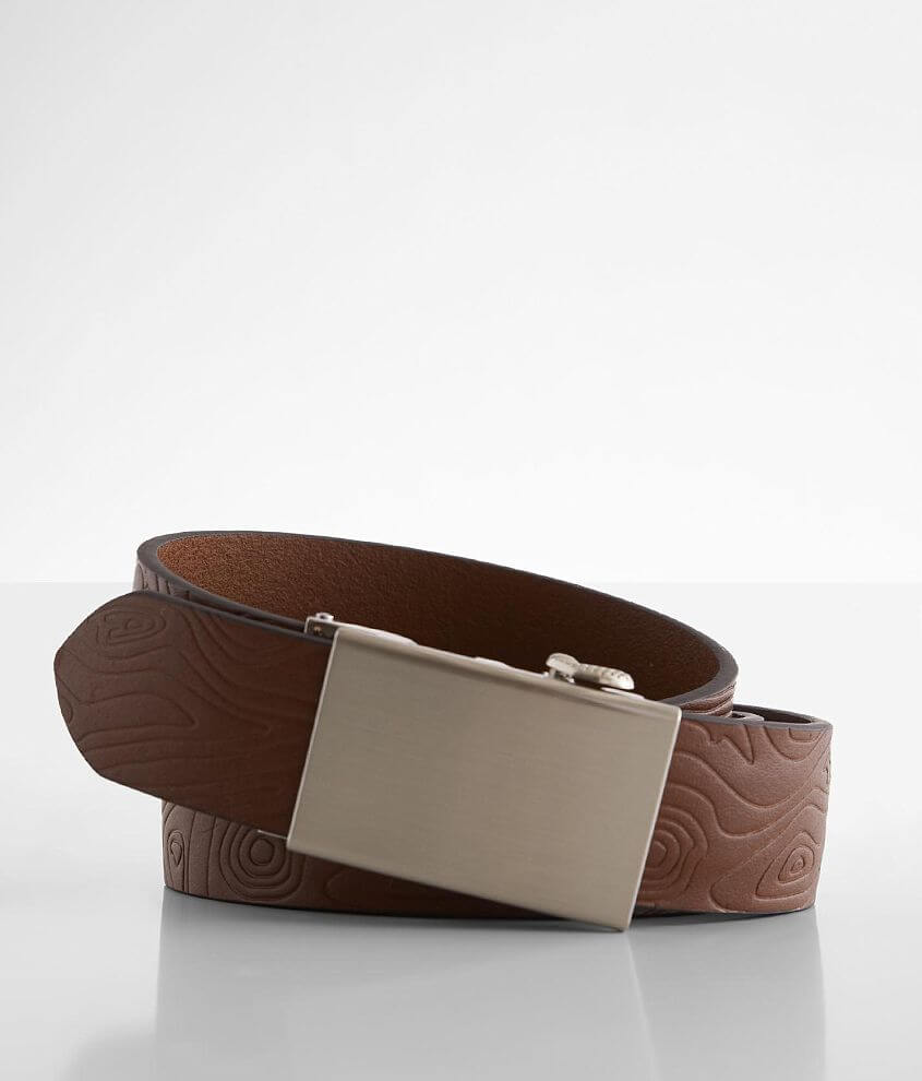 Mission Belt Topo Leather Belt front view