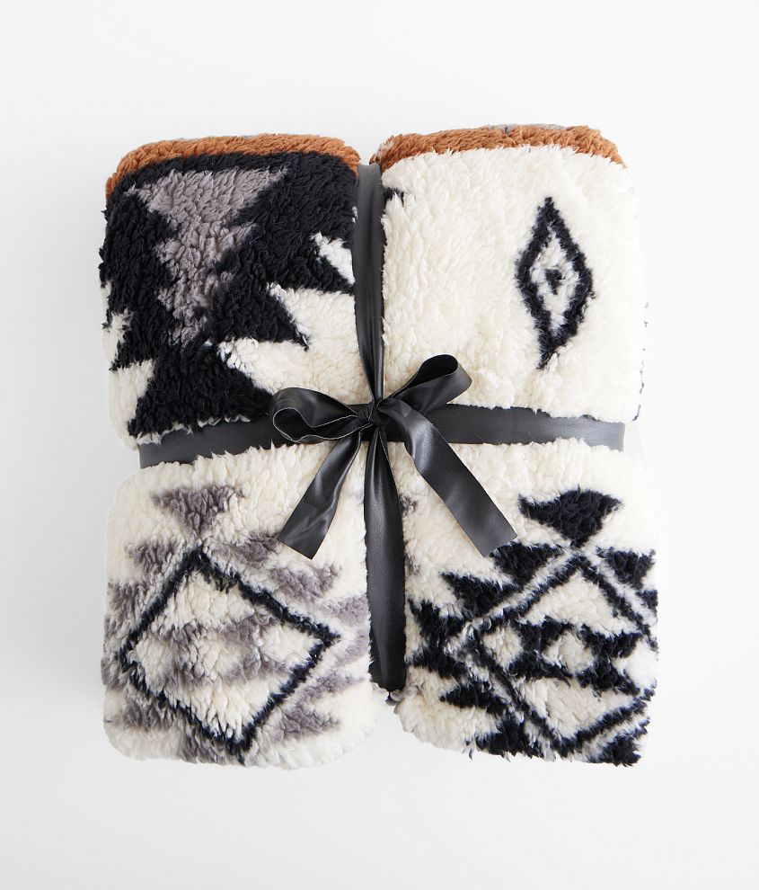 Sterling & Stitch Southwestern Sherpa Blanket