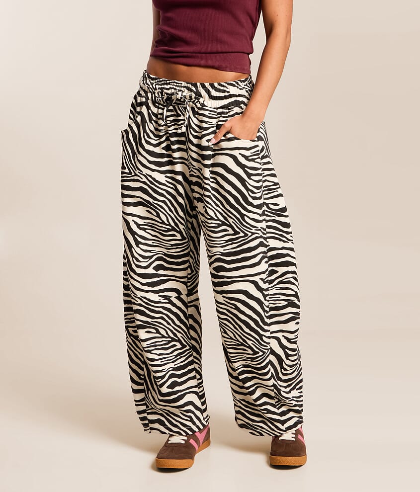 Zebra Barrel Sweatpant