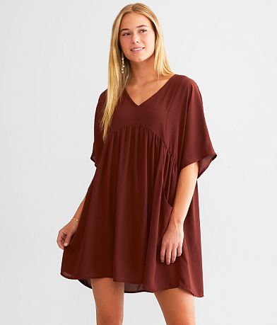 mittoshop Mini Babydoll Dress front view