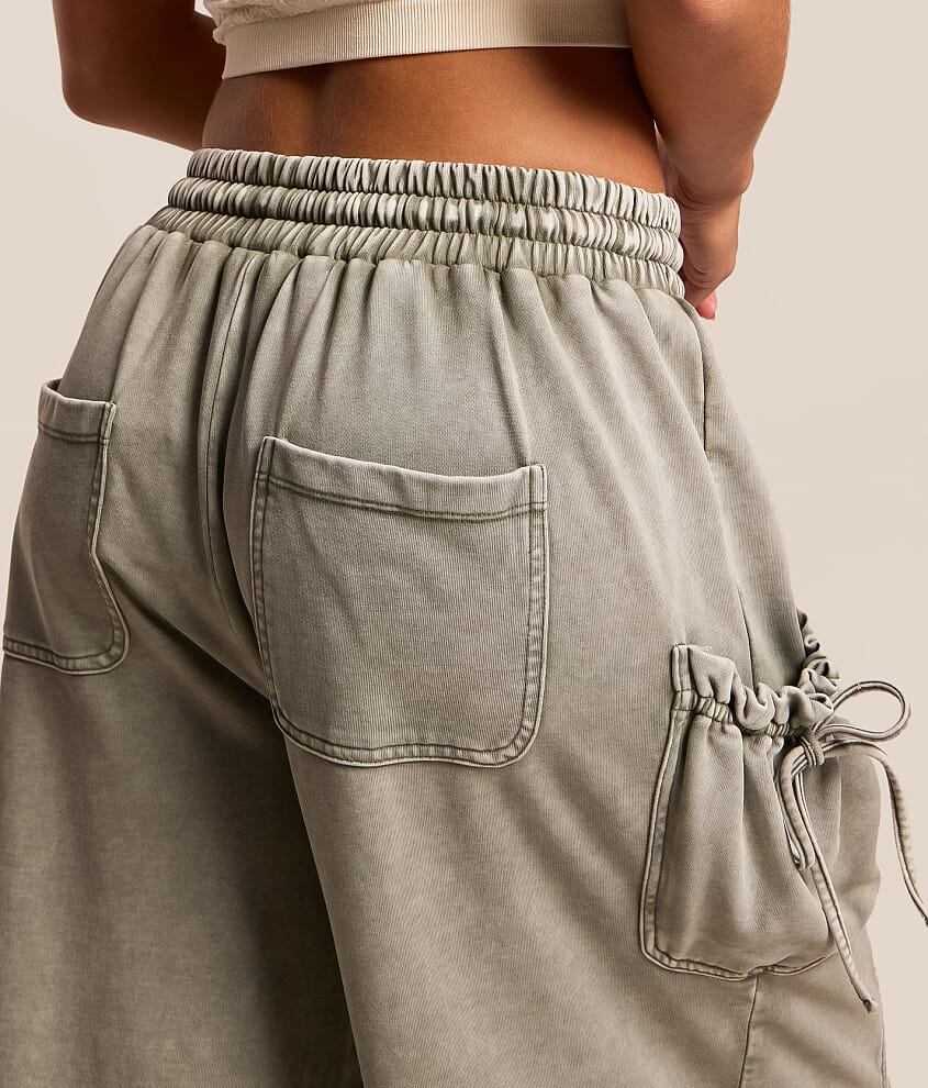 Washed Barrel Jogger