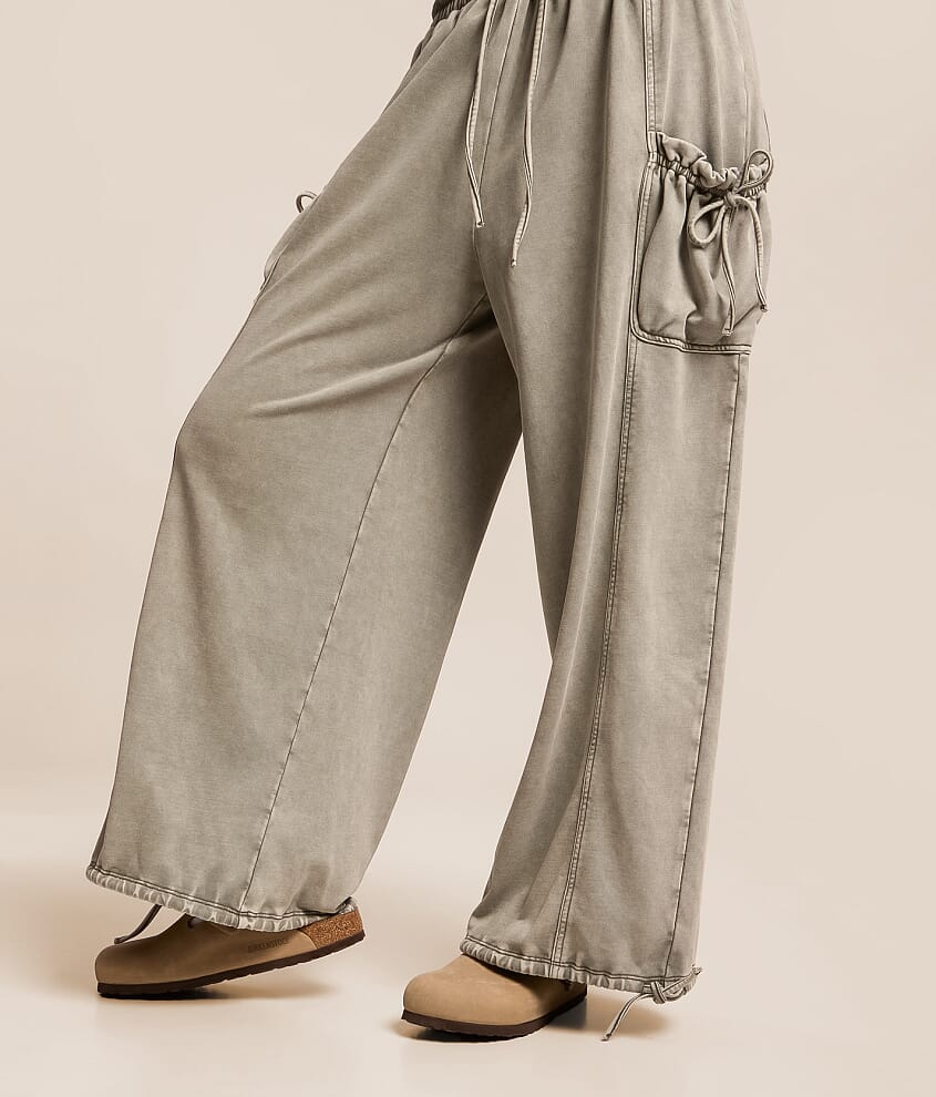 Washed Barrel Jogger