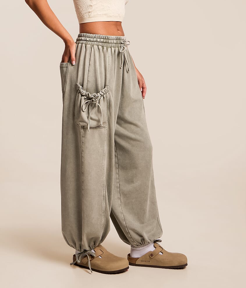 Washed Barrel Jogger - thumbnail 3