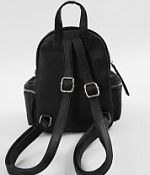 Faux Leather Mini Backpack - Women display picture 1