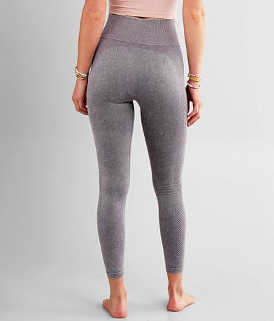 Mono B Washed Stretch Legging BACK