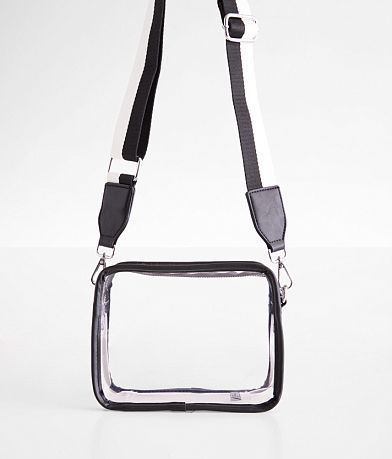  Clear Stadium Crossbody Purse front view