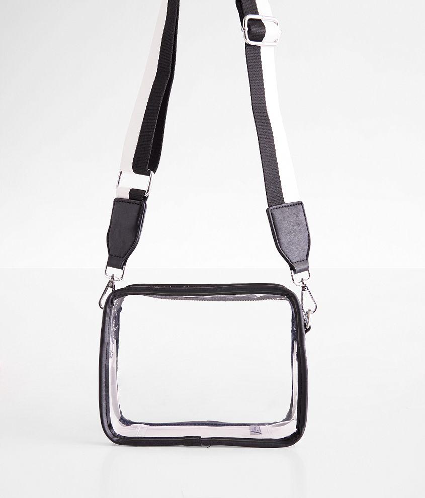 Logo Brands Stadium Crossbody Clear Tote