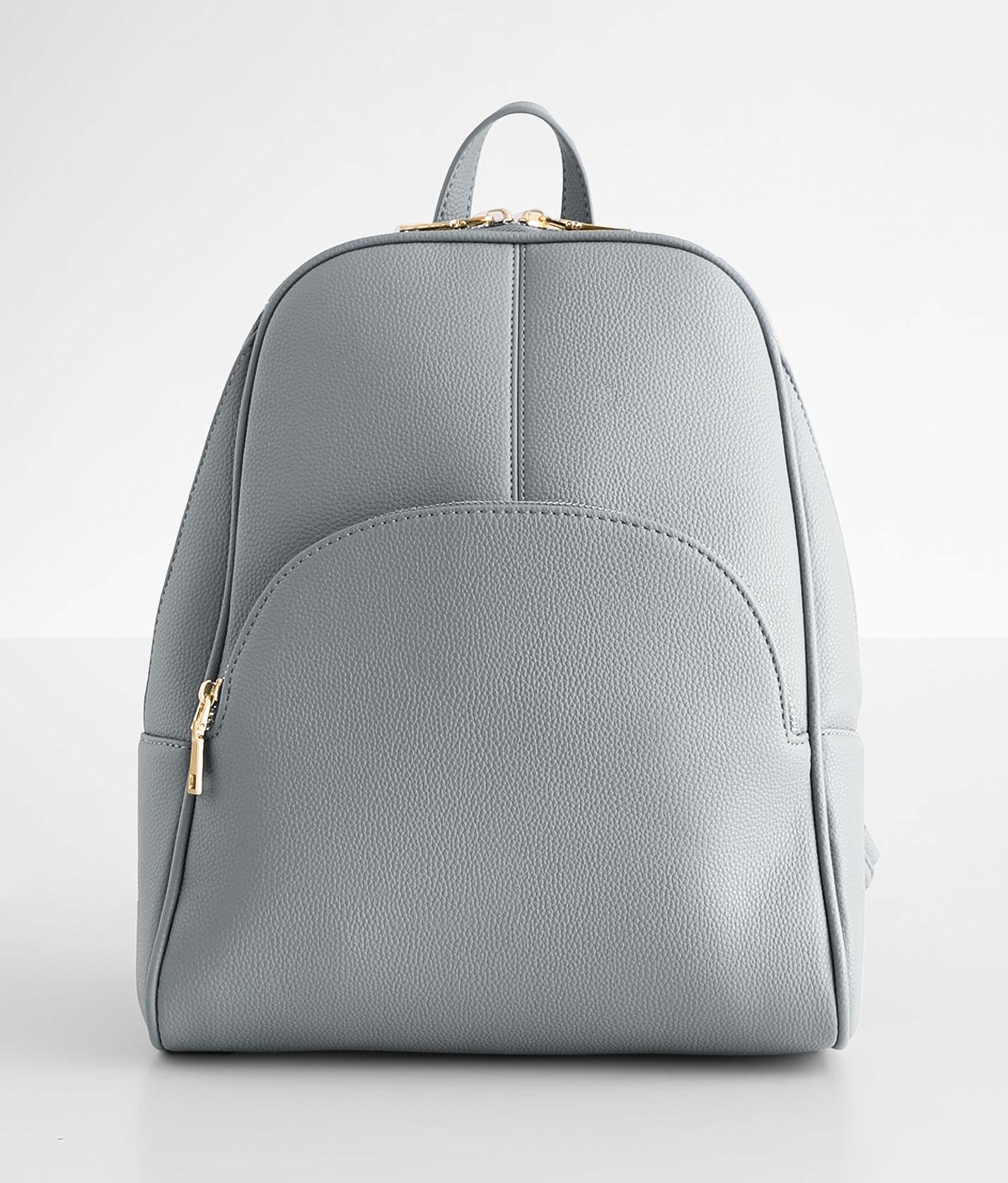 Sasha + Sofi Basic Textured Backpack - Women's Bags in Blue