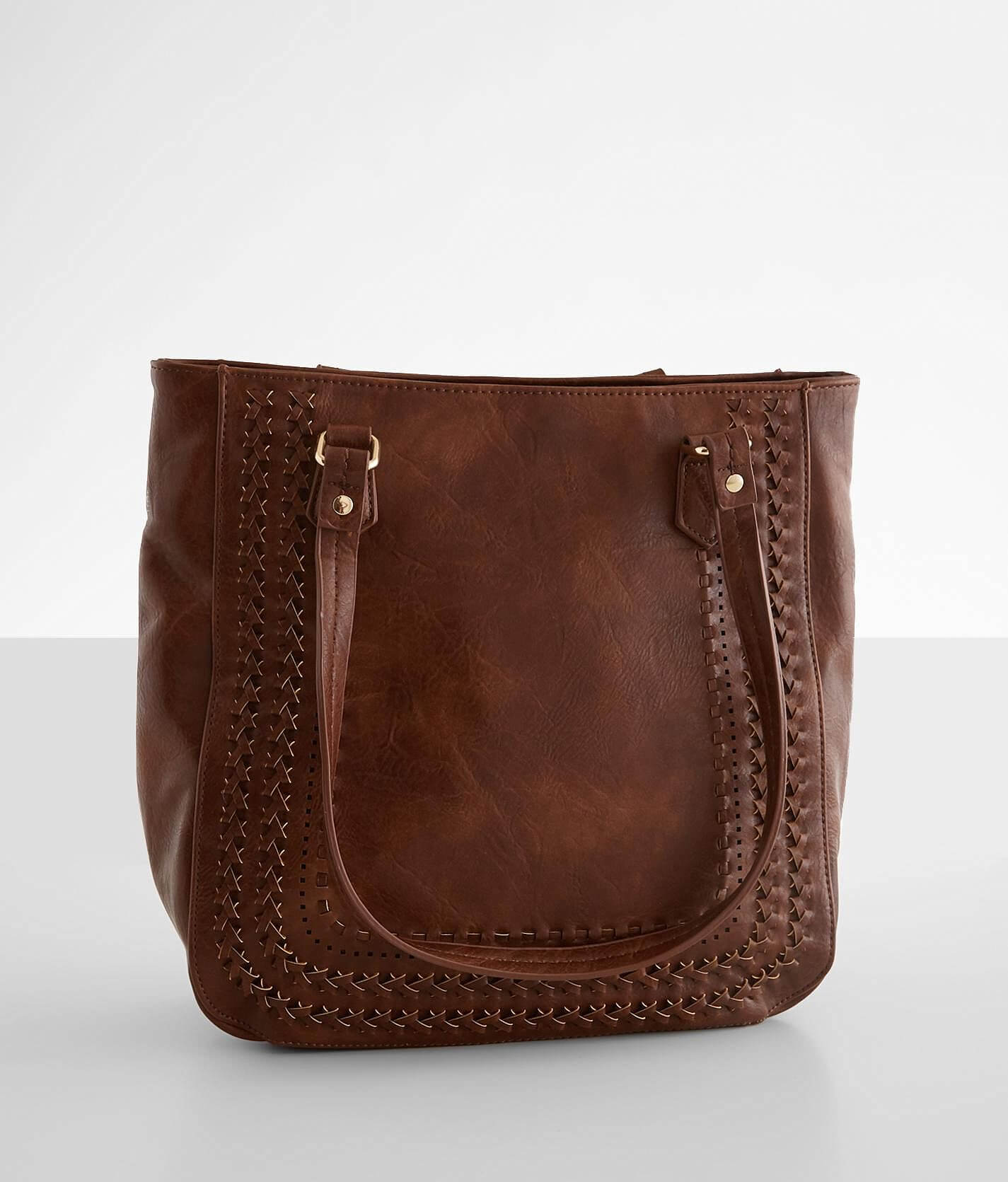 Brown Leather Tote Bag - Madison Collection